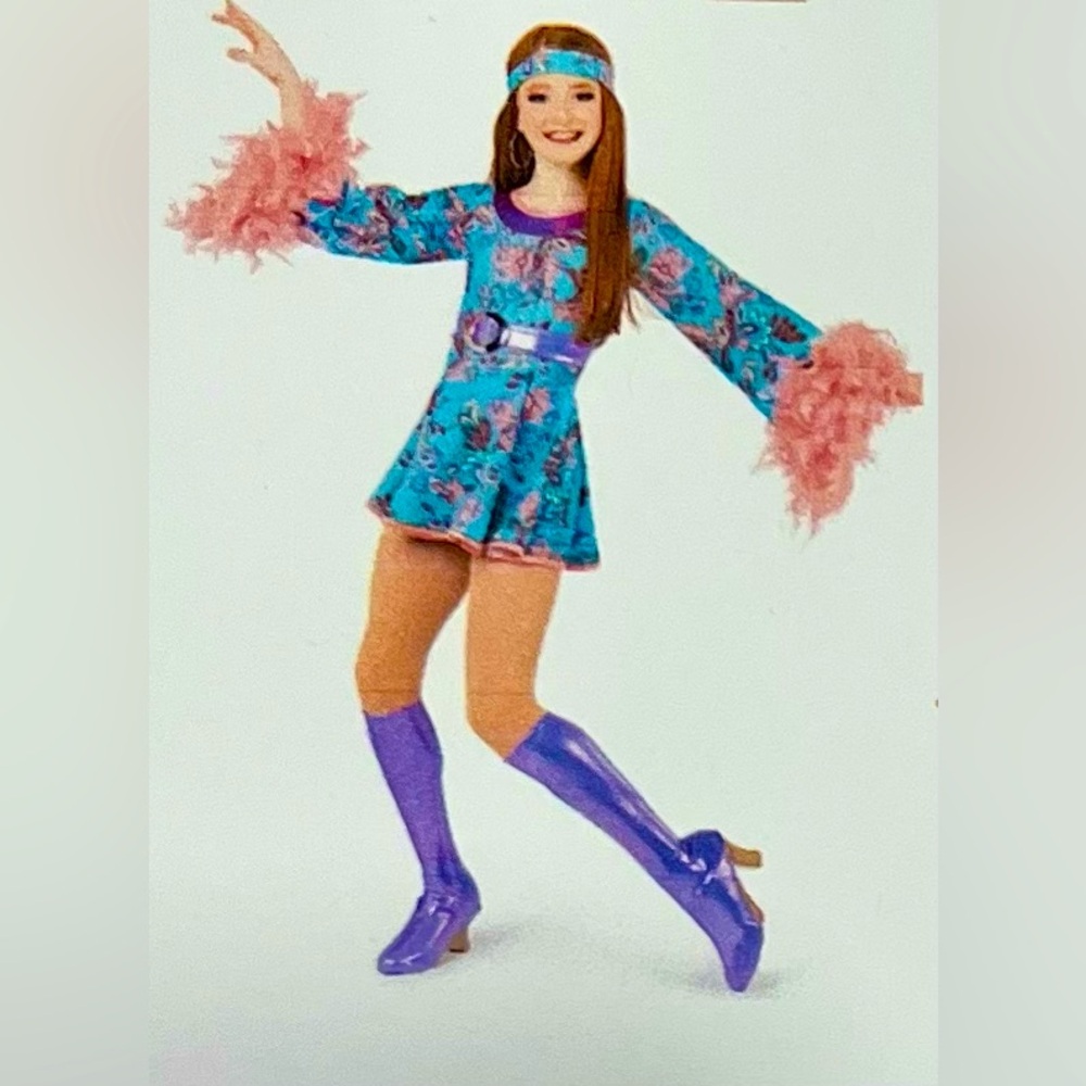 Awish Come True Voulez-Vous 20460-85 ABBA Novelty 1970s Dance Costume Character